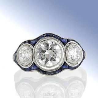 Art Deco Engagement Ring 
Art Deco Jewelry 
