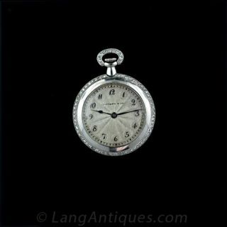 Art-Deco-Tiffany-and-Company-Ladies-Pocket-Watch-Main-View