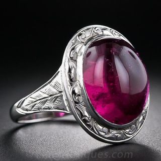 Art Deco Tourmaline Ring