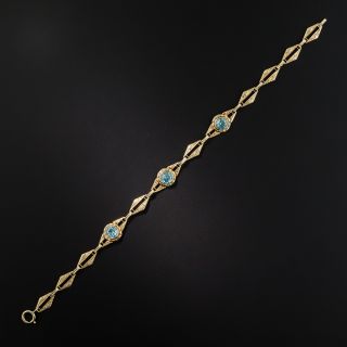 Art Deco Zircon Bracelet by Barrasso & Blasi