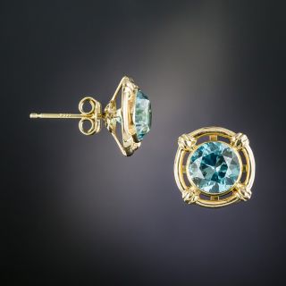 Art Deco Zircon Earrings