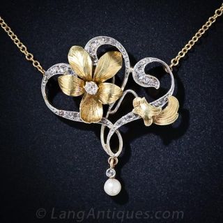 Art Nouveau Brooch