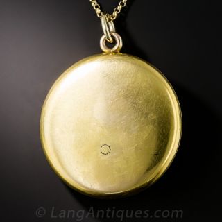 Art Nouveau Brunhilde Locket