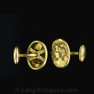 Art Nouveau Cufflinks