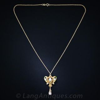 Art Nouveau Lavalier