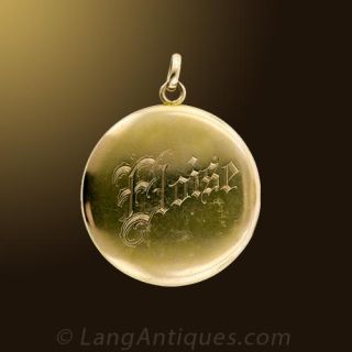 Art Nouveau Locket