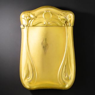 Art Nouveau Match Safe - 2