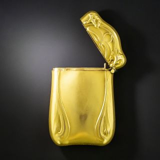 Art Nouveau Match Safe