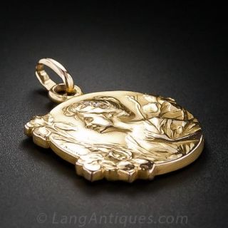 Art Nouveau Pendant