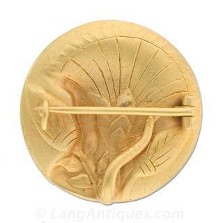 Art Nouveau Pharaoh Watch Pin
