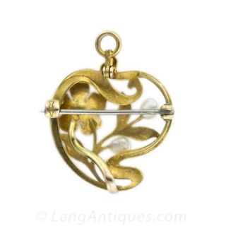 Art Nouveau Pin