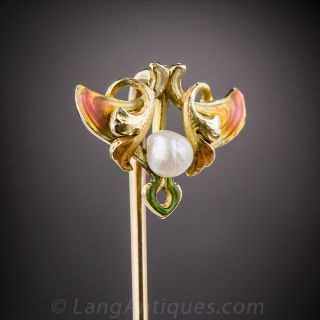 Art Nouveau Stick Pin - Krementz