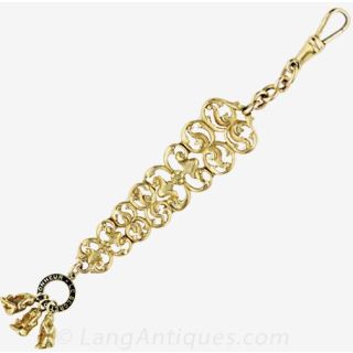 Art Nouveau Watch Fob Main View