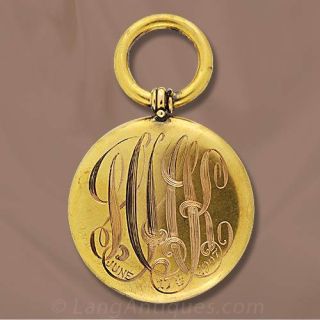 Art Nouveau Watch Fob