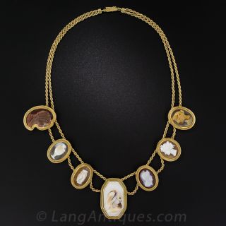 Asprey Antique Cameo Necklace