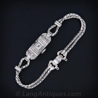 Audemars Piguet Lady's Wristwatch with Diamond Crystal, by Udall & Ballou - 2