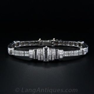  Audemars Piguet Platinum Diamond Bracelet Watch