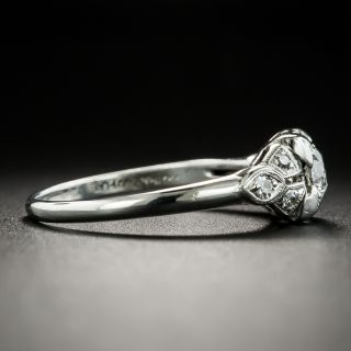 Australian Art Deco .35 Carat Diamond Engagement Ring by Lyceum