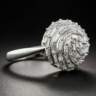 Baguette Diamond Cocktail Ring
