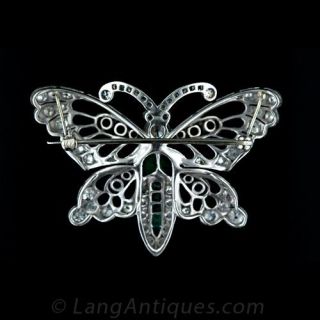 Bejewelled Butterfly Brooch