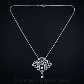 Belle Epoque Diamond Pendant/Brooch