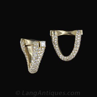 'Bijan of Beverly Hills' Diamond Cufflinks
