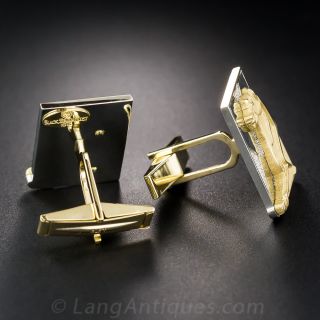 Black, Starr & Frost Lioness Cufflinks