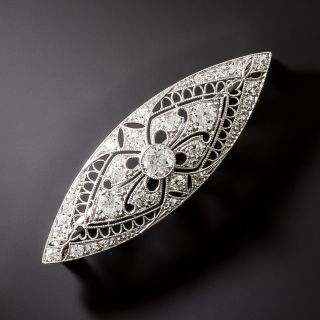 Black, Starr & Frost Art Deco Diamond Brooch - 3