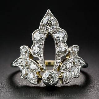 Black, Starr & Frost Edwardian Diamond Dinner Ring