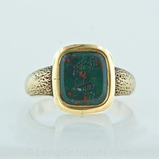 Bloodstone-Intaglio-Ring-Main-View