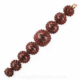 Bohemian Garnet Bracelet