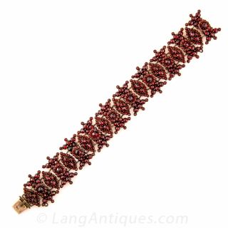 Bohemian Garnet Bracelet