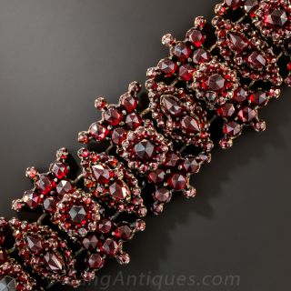 Bohemian Garnet Bracelet