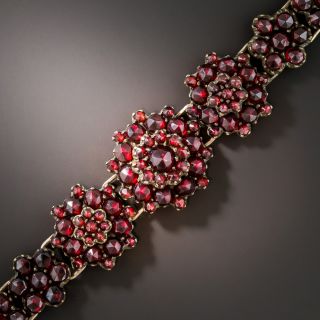 Bohemian Garnet  Bracelet