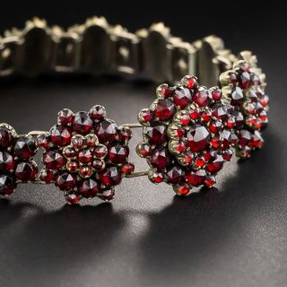 Bohemian Garnet  Bracelet