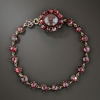 Bohemian Garnet Bracelet