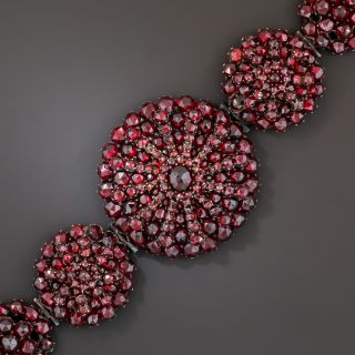 Bohemian Garnet Bracelet - 1
