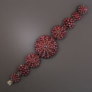 Bohemian Garnet Bracelet