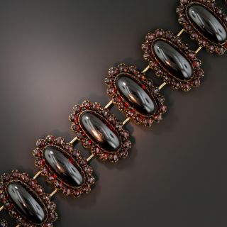 Bohemian Garnet Bracelet