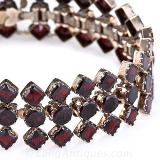 Bohemian Garnet Bracelet
