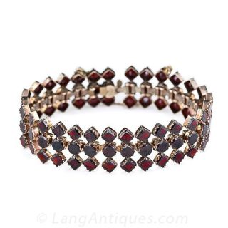 Bohemian Garnet Bracelet