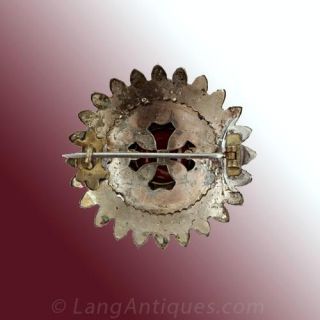 Bohemian Garnet Brooch