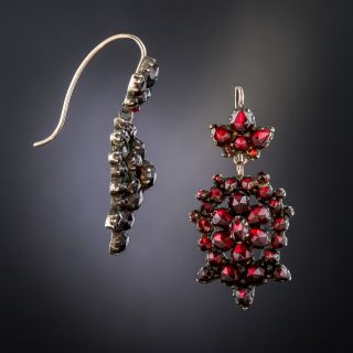   Bohemian Garnet Earrings