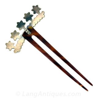 Bohemian Garnet Hair Ornament