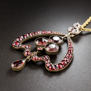 Bohemian Garnet Necklace