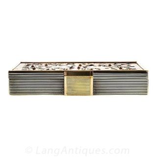 Boucheron 18k and Sterling Minaudiere