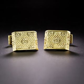 Boucheron Floral Cufflinks - 2