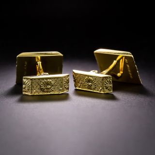 Boucheron Floral Cufflinks