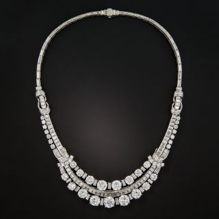 Boucheron Platinum Diamond Necklace - 5