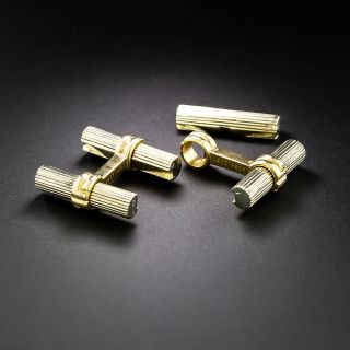 Boucheron Reeded Baton Cufflinks